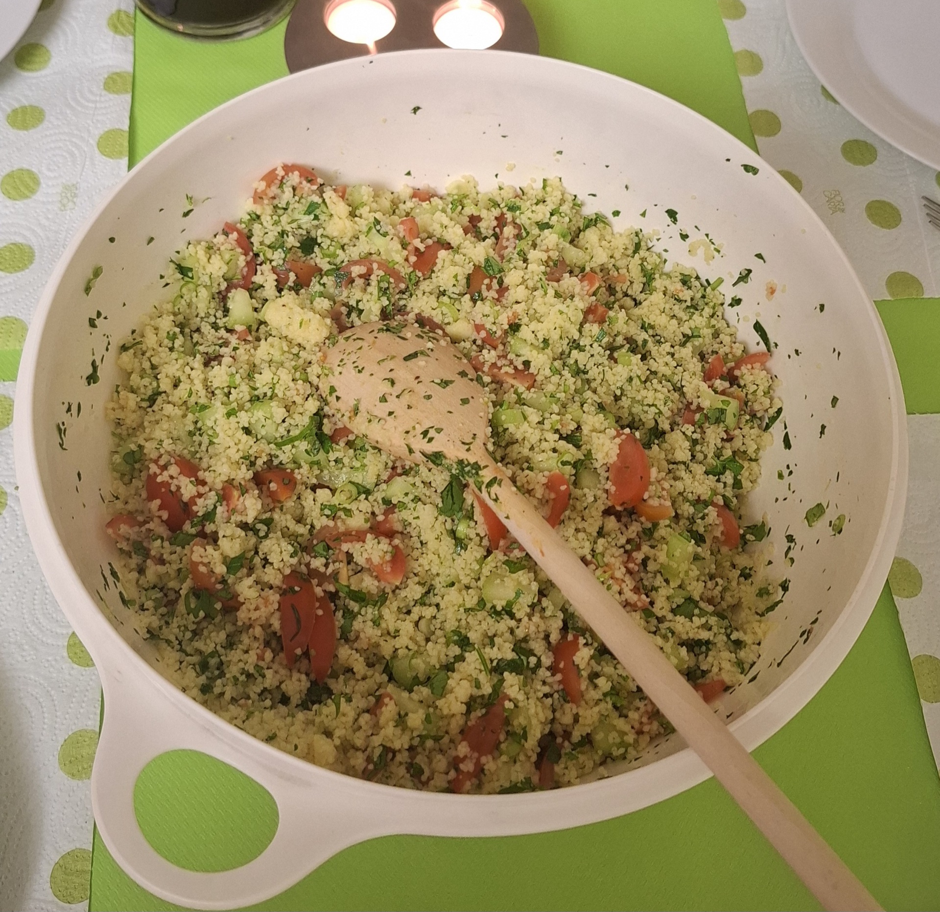 Erfrischender Couscoussalat