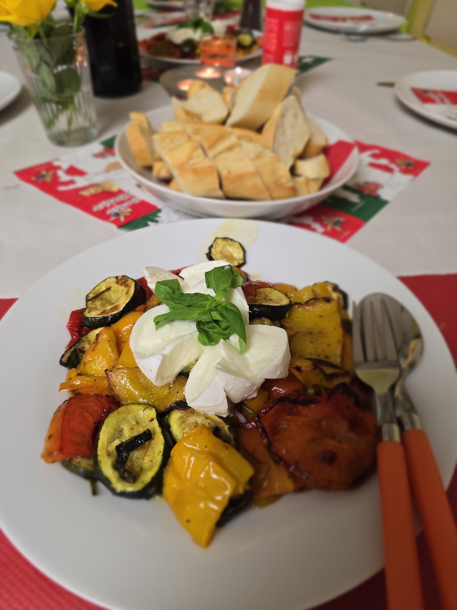 Antipasti im Ofen
