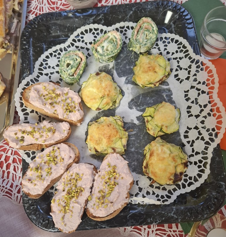 Frittata - Lachs – Rolle